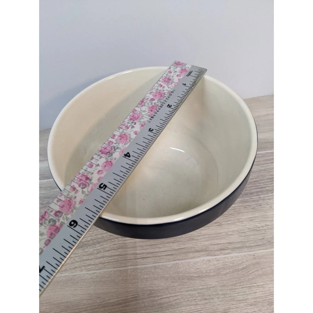 Mason Cash No 42 Navy Blue Stoneware Pudding Basin Mixing Bowl 650ml 22oz UK